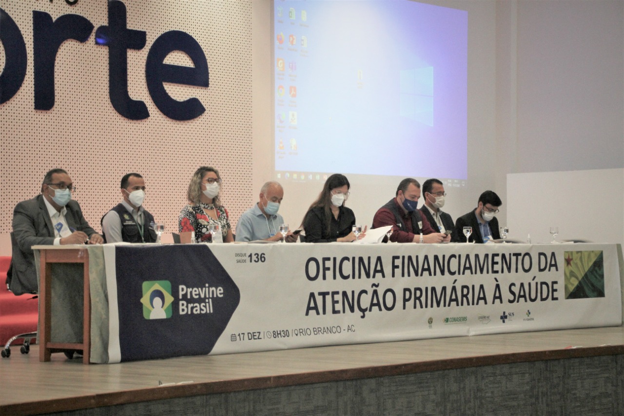 Acre recebe oficina nacional sobre financiamento da atenção primária à saúde