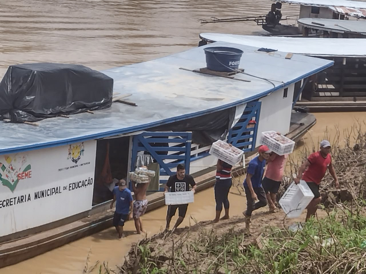 Governo e Prefeitura de Santa Rosa se unem para levar merenda para escolas rurais e indígenas