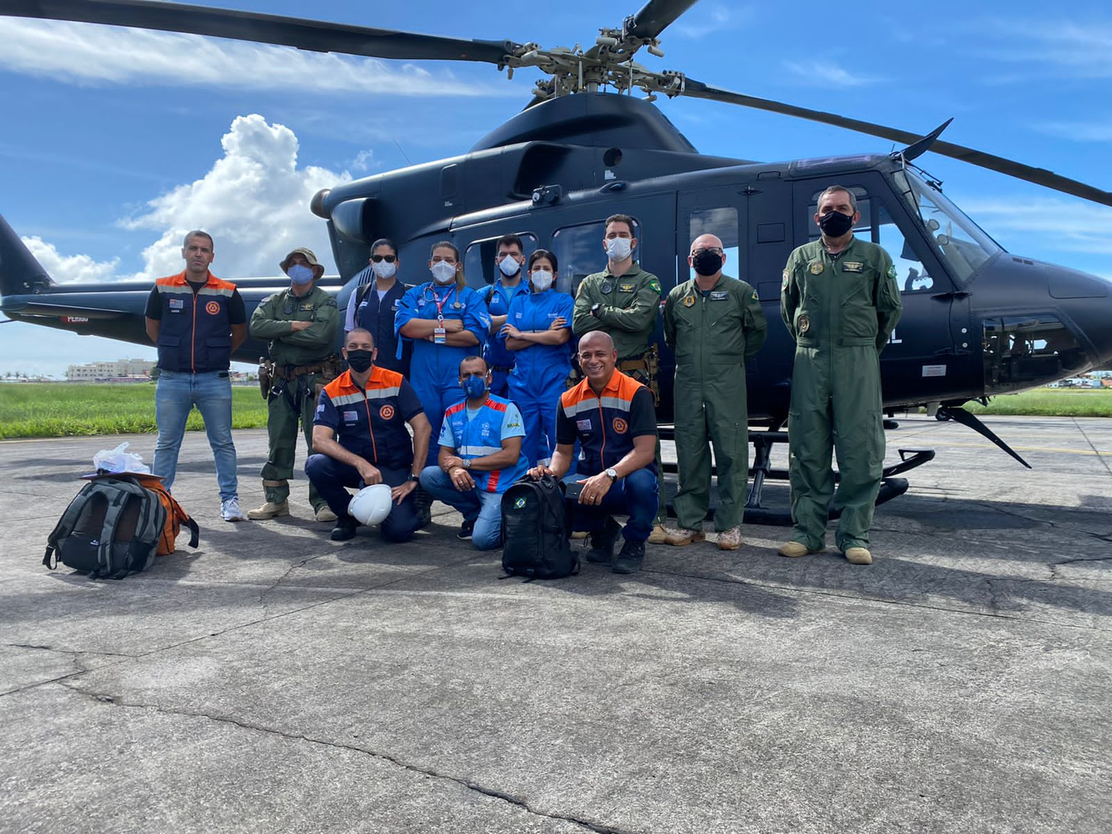 Profissionais de saúde do Acre prestam apoio à Bahia