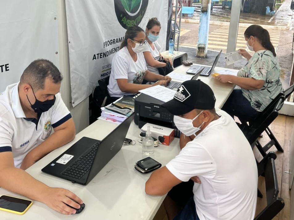 Ações do governo pela Carreta Ambiental chegam ao município de Manoel Urbano