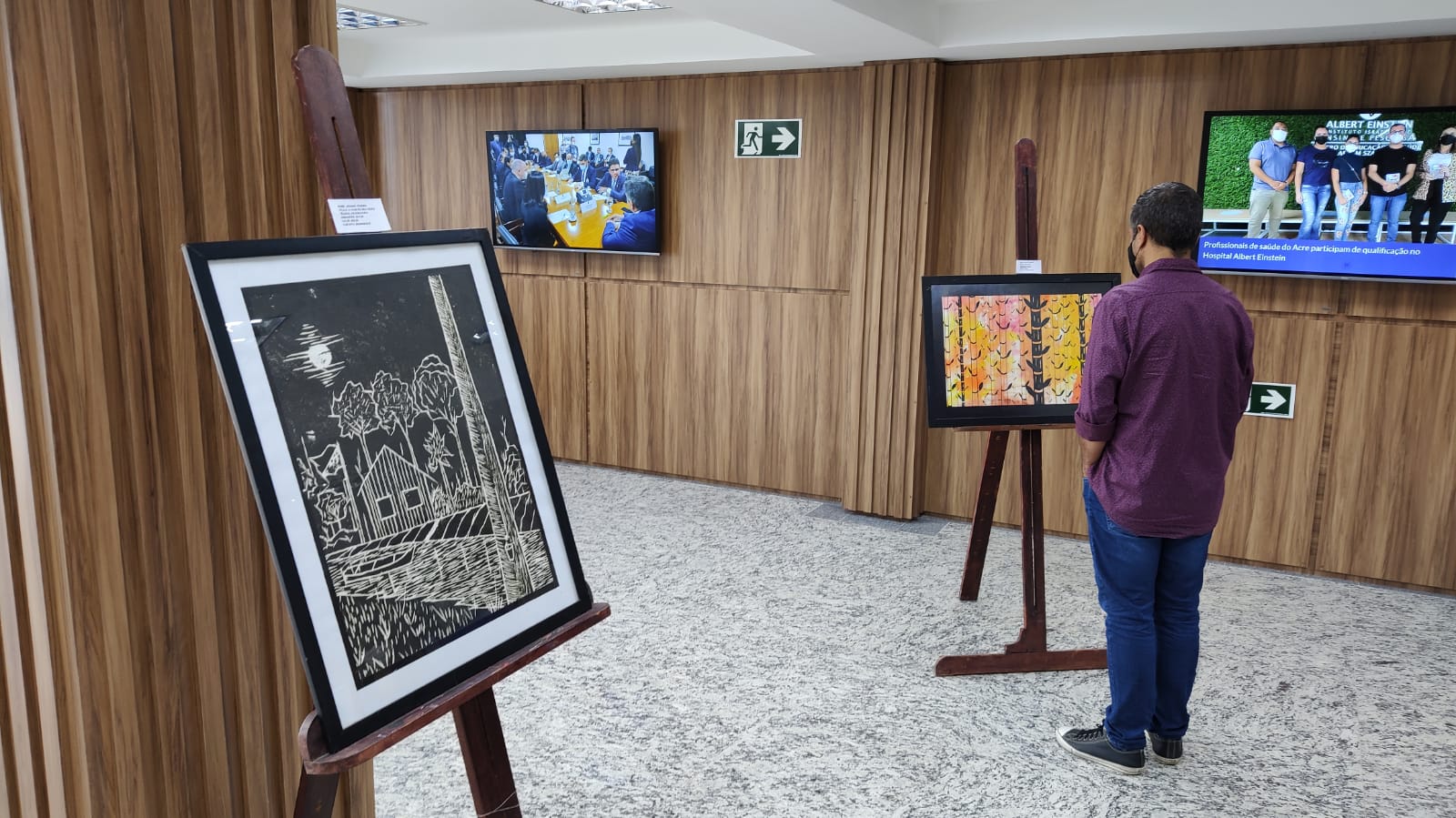 Nova exposição da Mostra Seplag de Artes é inaugurada nesta segunda-feira