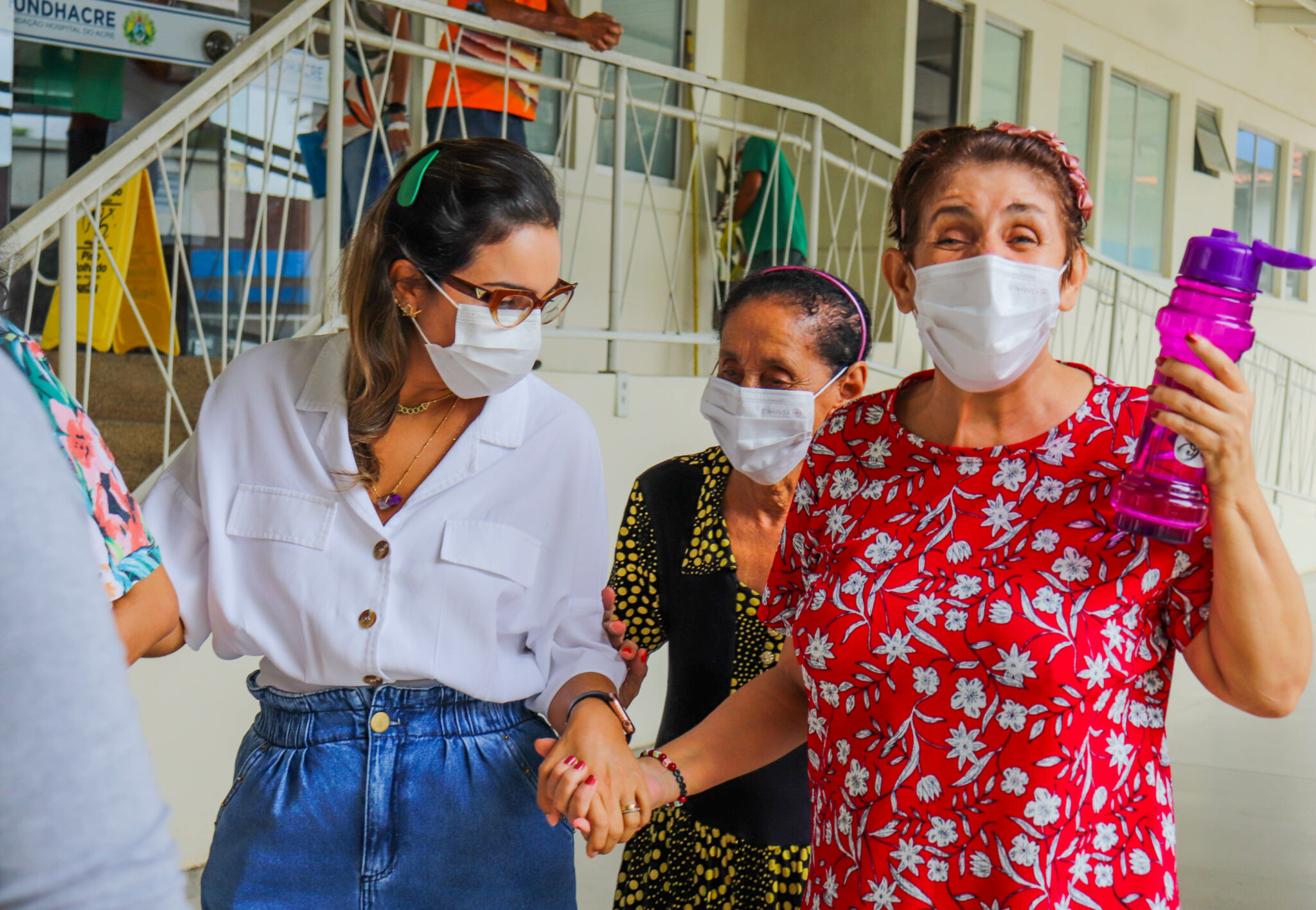 Fundhacre realiza moldagem de próteses dentárias para residentes do Lar Vicentino