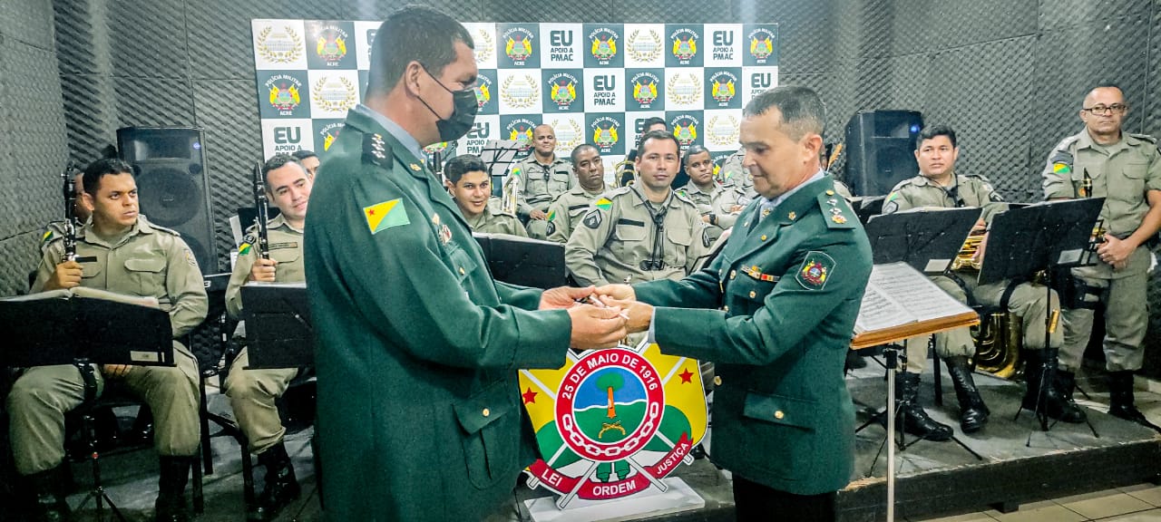 Banda de Música da Polícia Militar do Acre tem novo regente