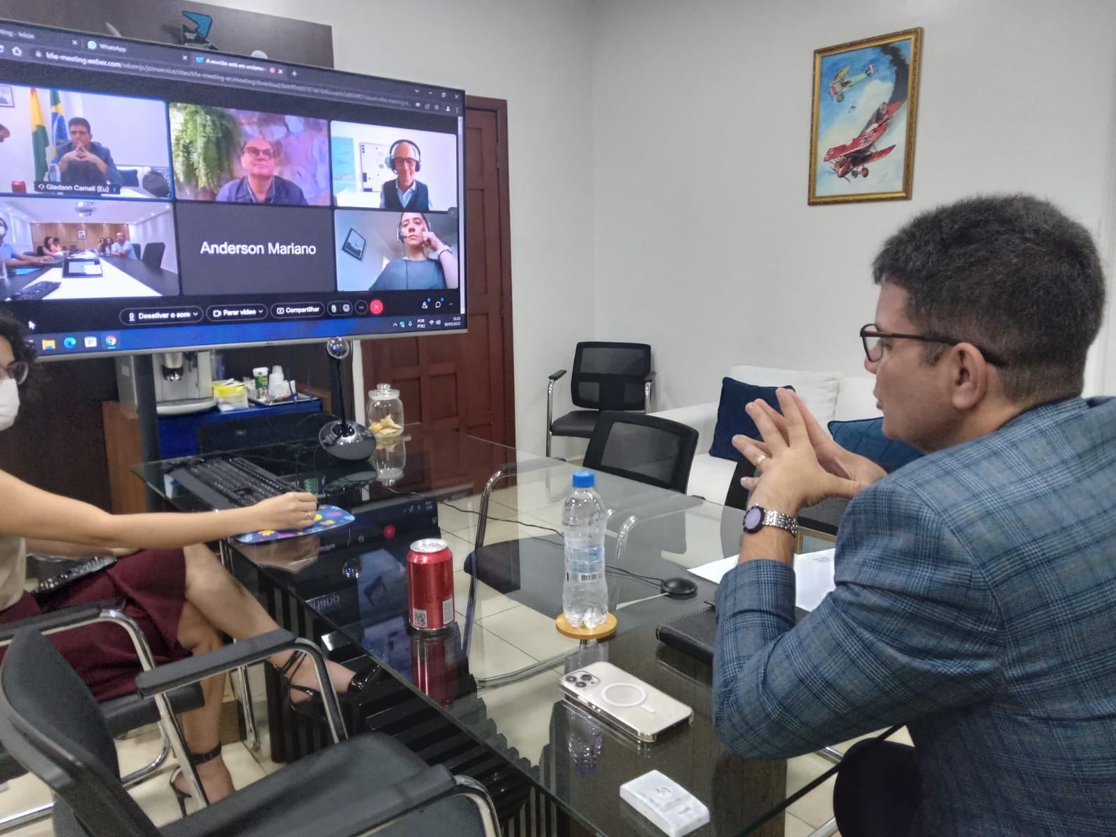 Gladson Cameli reafirma compromisso com os governos da Alemanha e Reino Unido para continuidade do Programa REM Acre Fase II