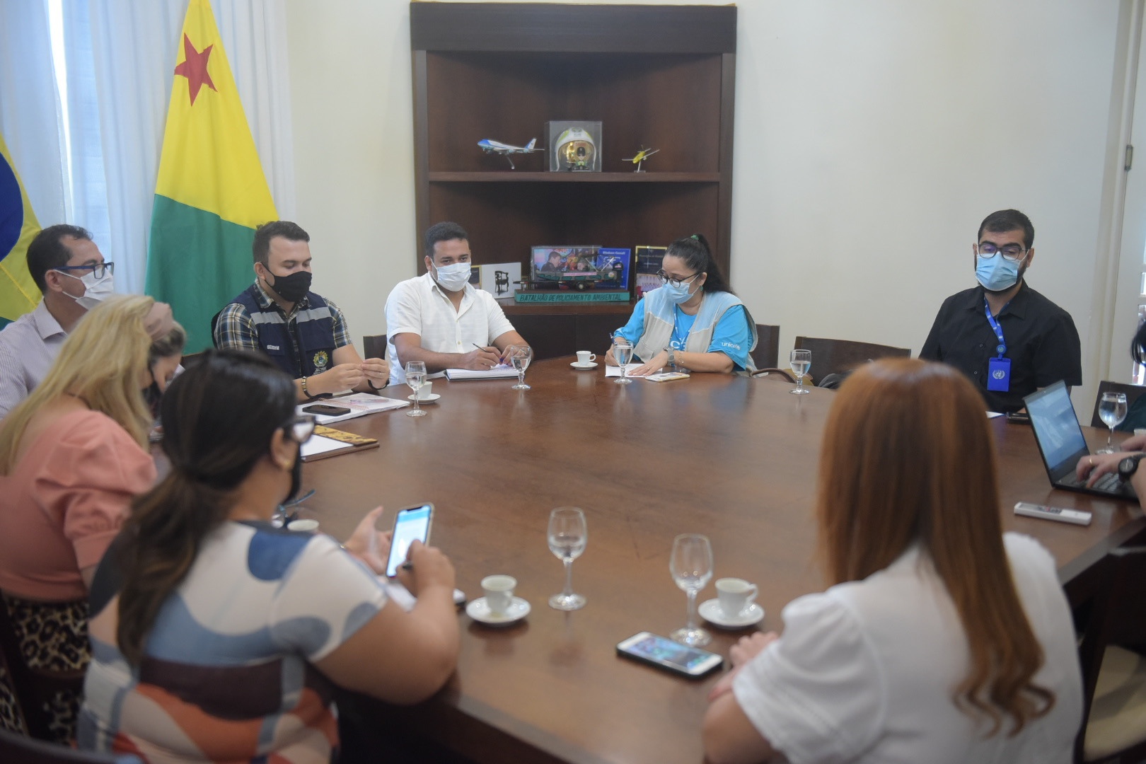 Estado recebe visita de equipe do Unicef que acompanha ações pelos direitos das crianças