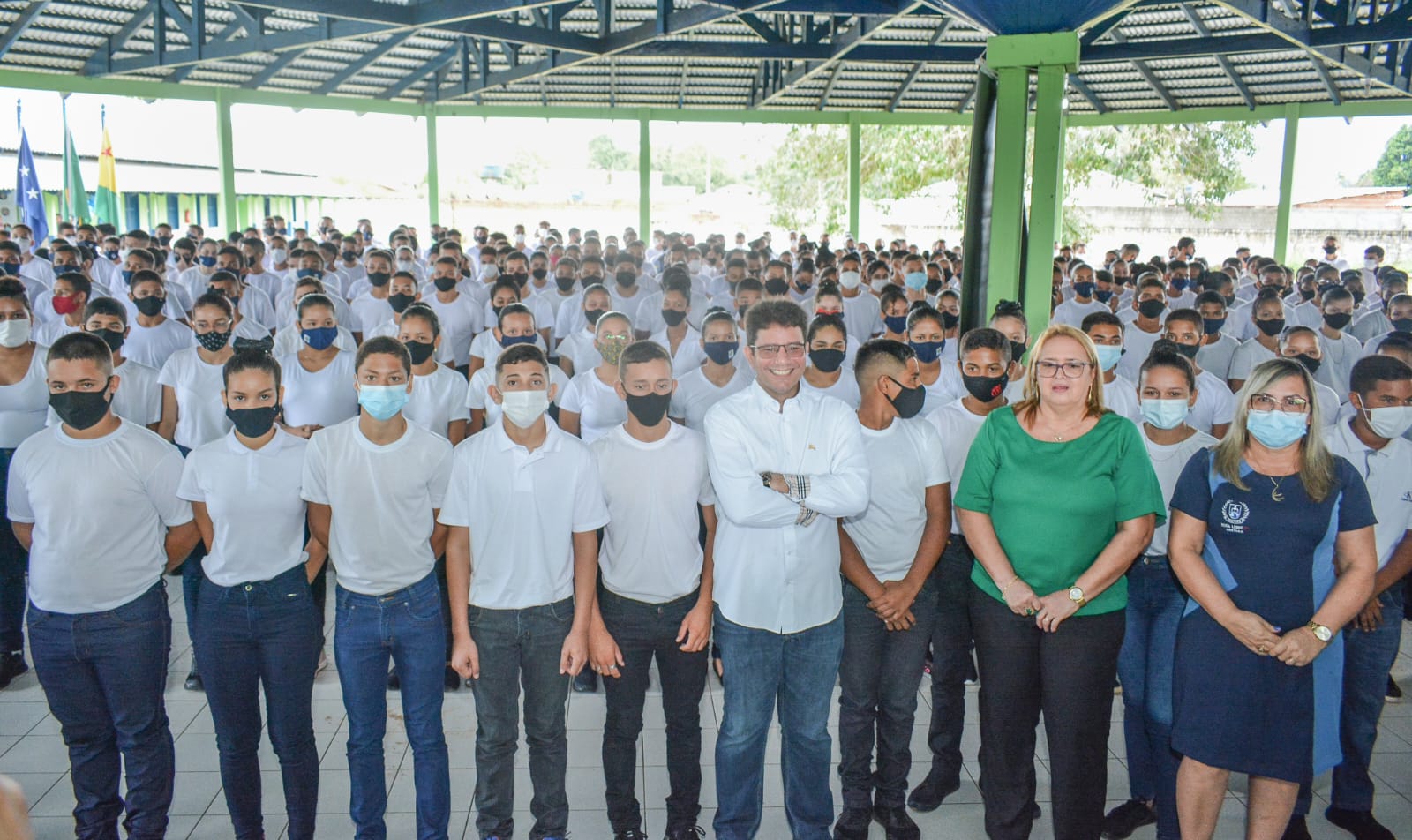 Governo abre oficialmente o ano letivo das escolas estaduais de Cruzeiro do Sul