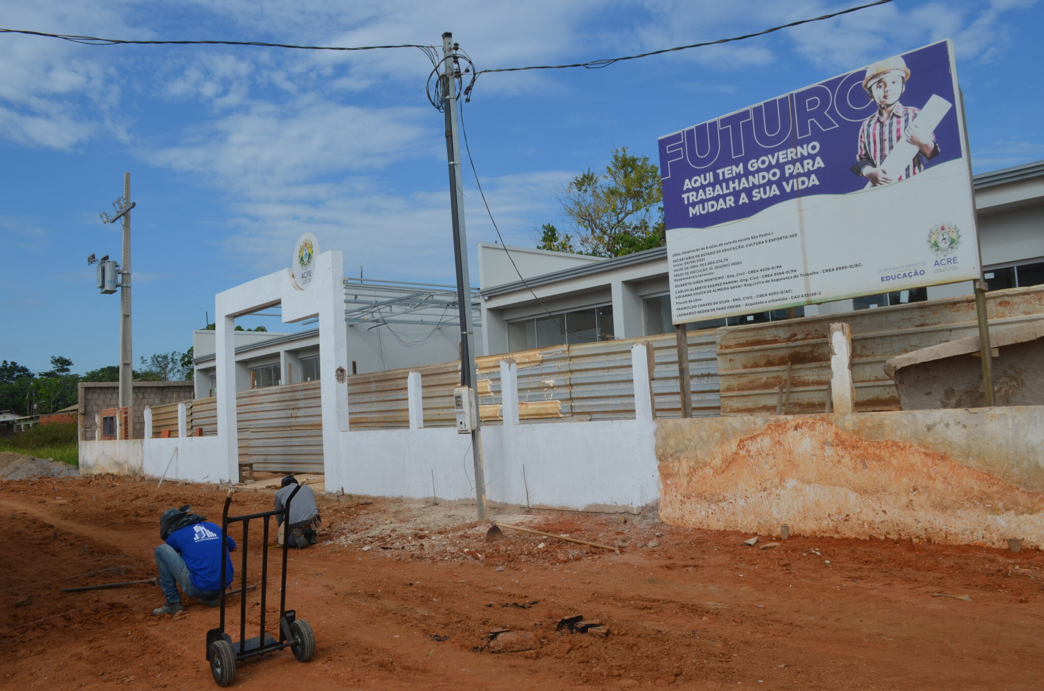 Estado reconstrói escola rural em Rio Branco para 454 estudantes