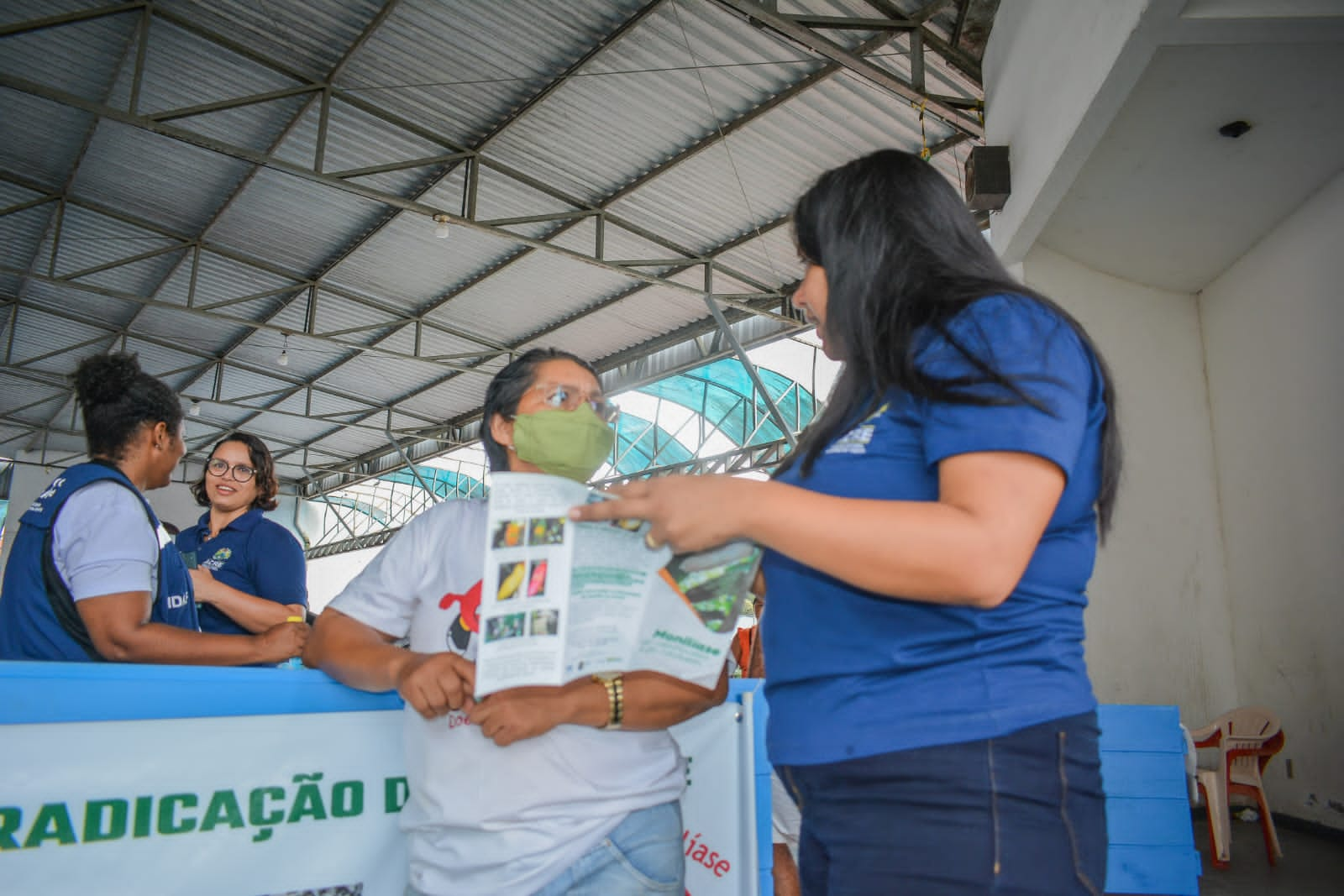 Agentes de saúde participam de qualificação sobre o combate à monilíase