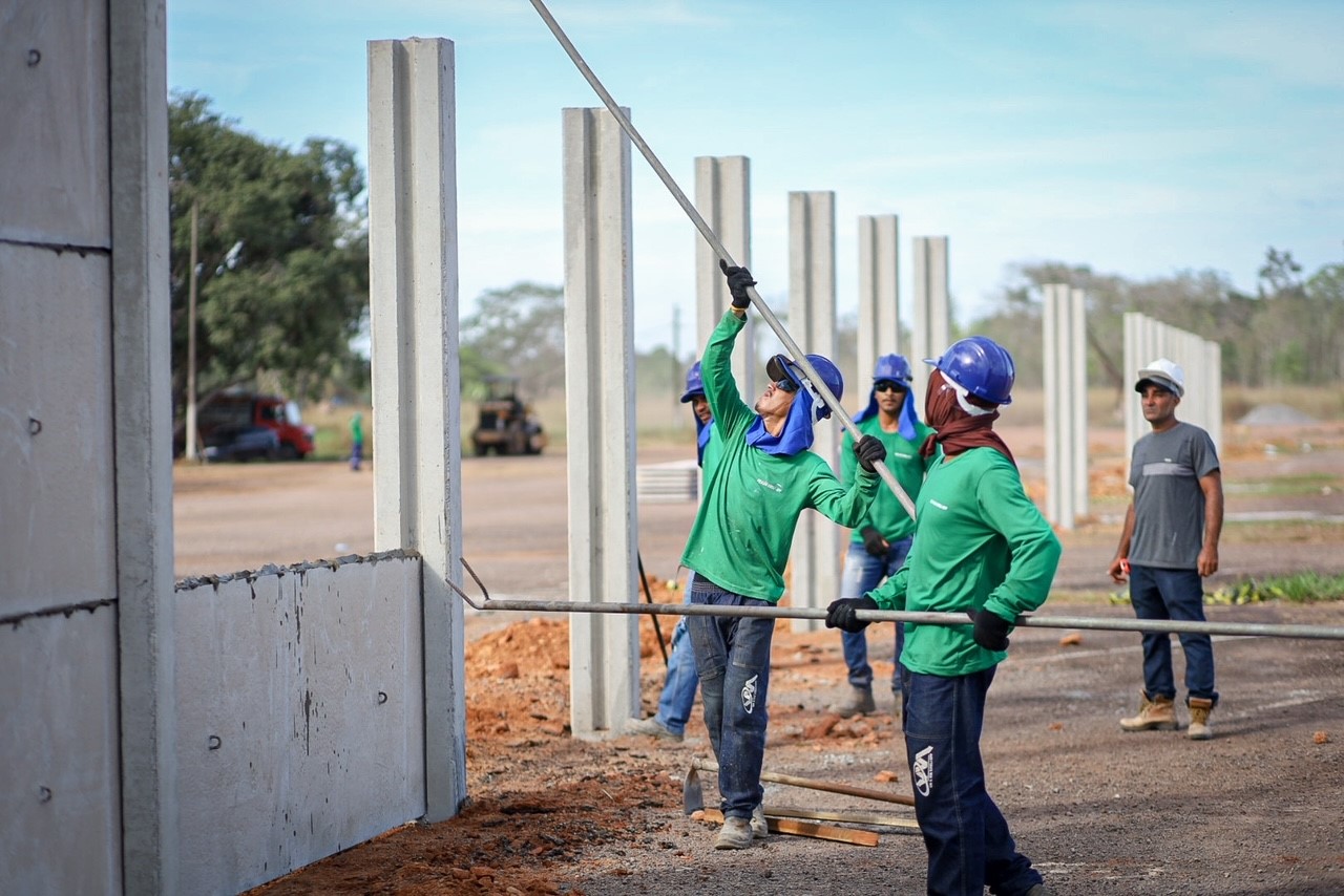 Obras de recuperação do Parque de Exposições para a Expoacre 2022 estão avançadas