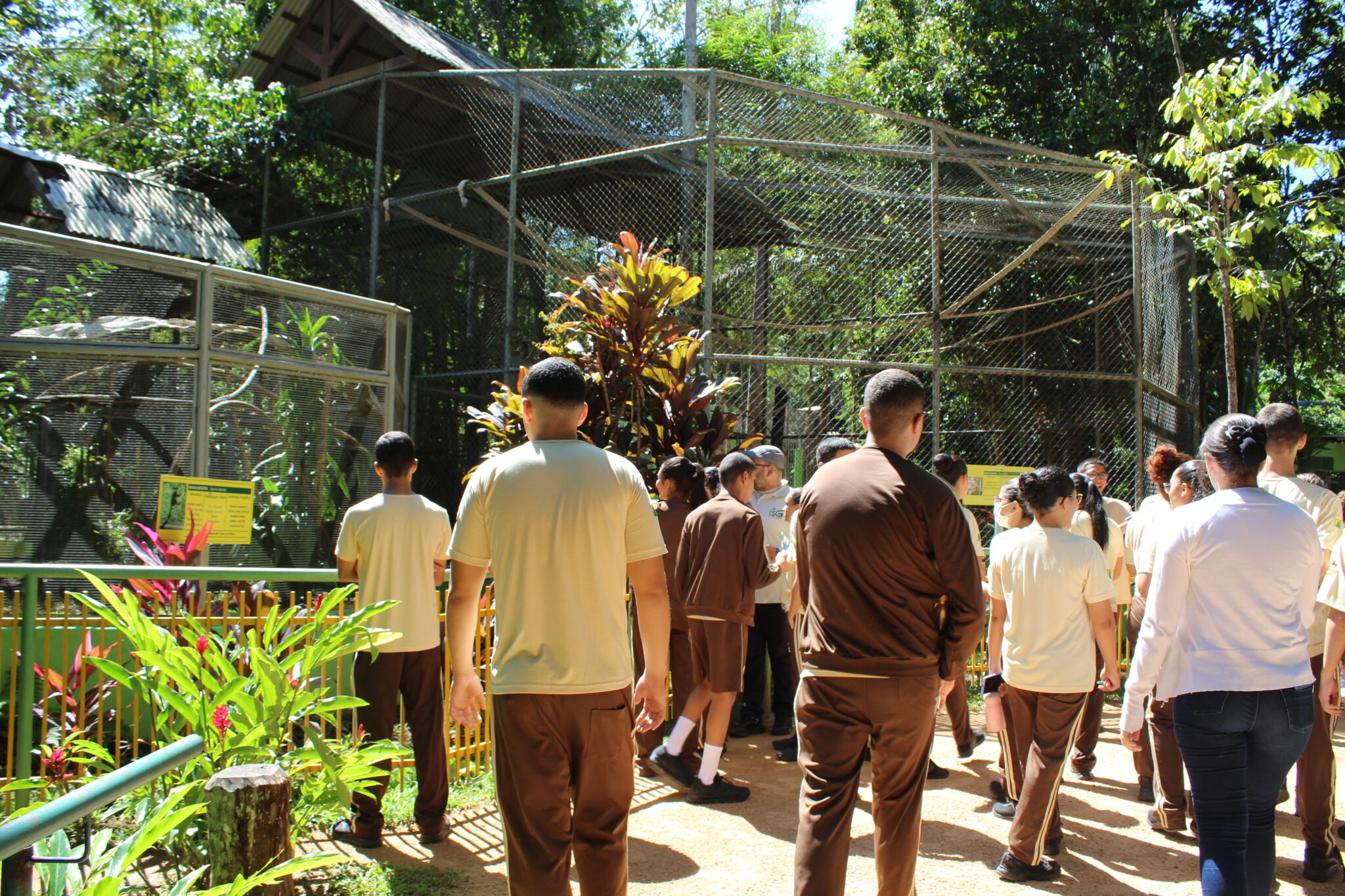 Estudantes do Colégio Militar Tiradentes participam de ação voltada à educação ambiental