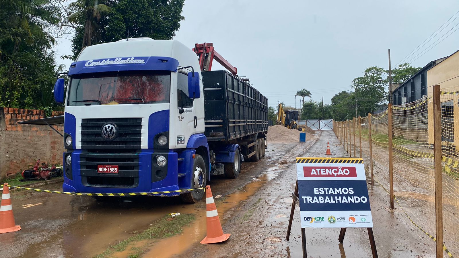 Em Xapuri, governo executa primeira perfuração para a Ponte da Sibéria