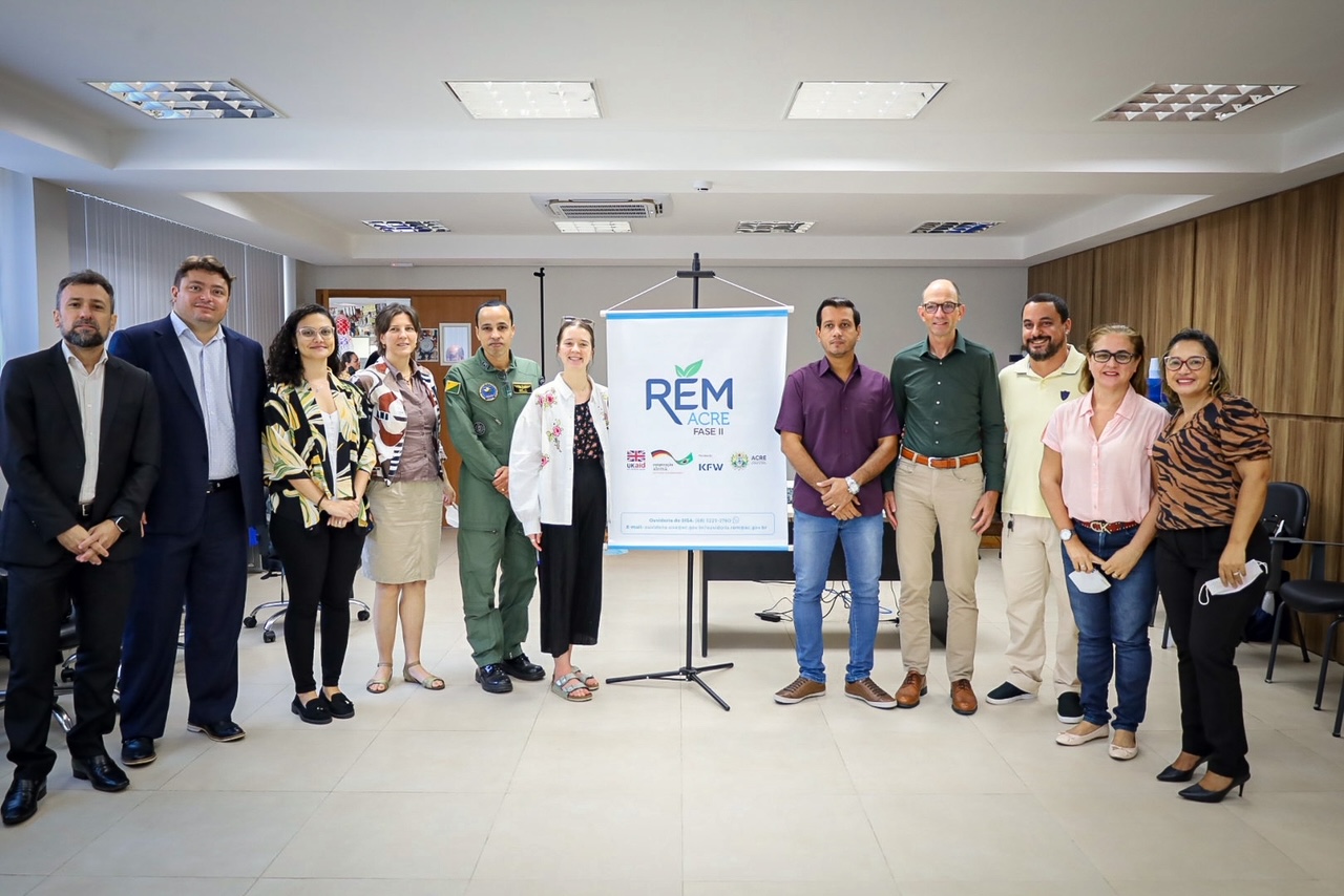 Gestores do Acre e representantes da Alemanha e Reino Unido dialogam sobre reestruturação do Programa REM