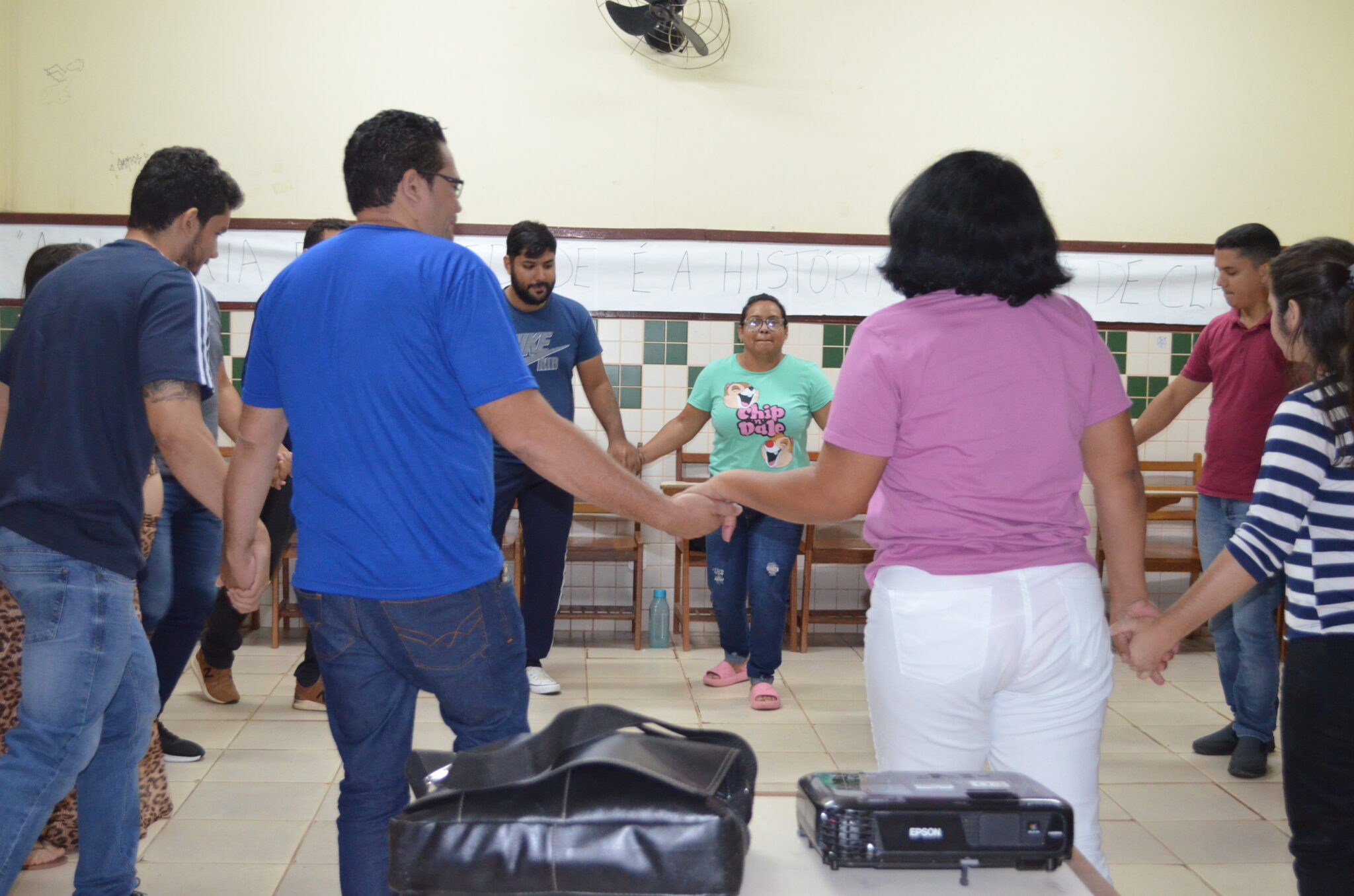 Educação promove roda de conversa com professores da Escola Jovem Boa União