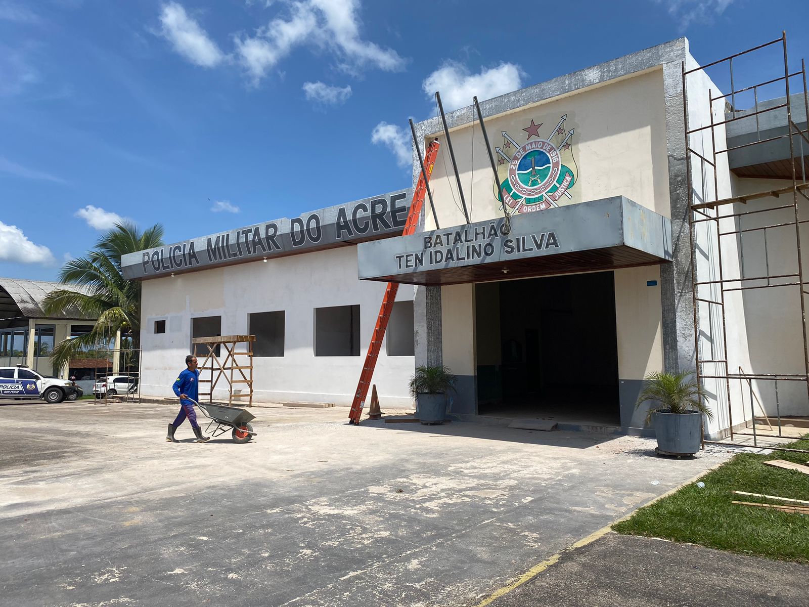 Governo do Acre inicia obras no Batalhão da Polícia Militar de Cruzeiro do Sul