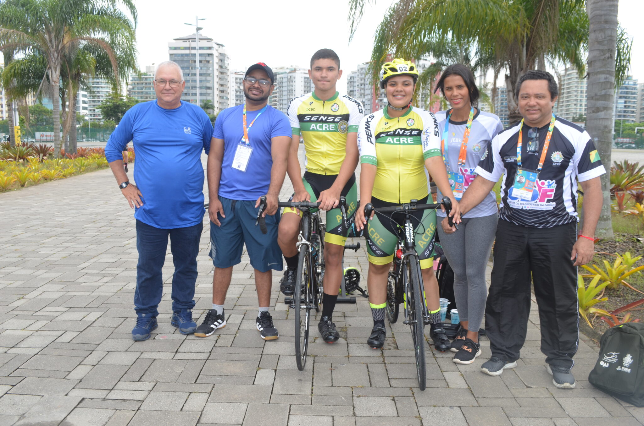 Ciclismo feminino ganha medalha de bronze nos jogos escolares