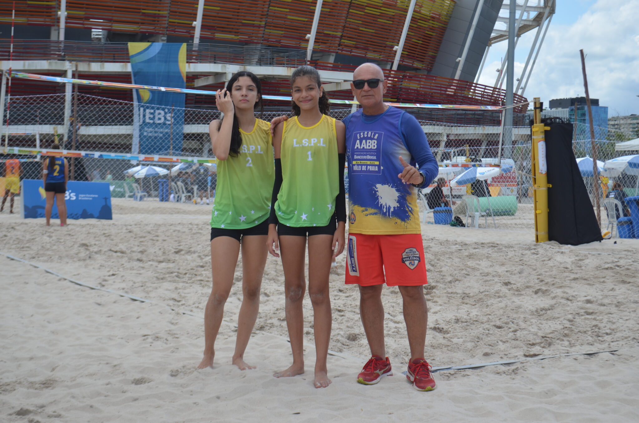 Vôlei de praia feminino vai disputar o 5º lugar nos Jogos Escolares