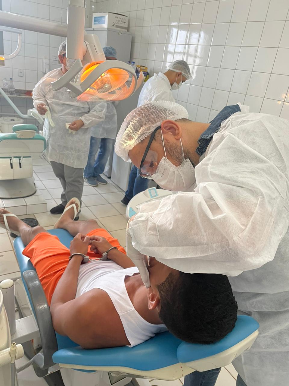 Saúde do Estado realiza mutirão odontológico no Complexo Penitenciário de Rio Branco