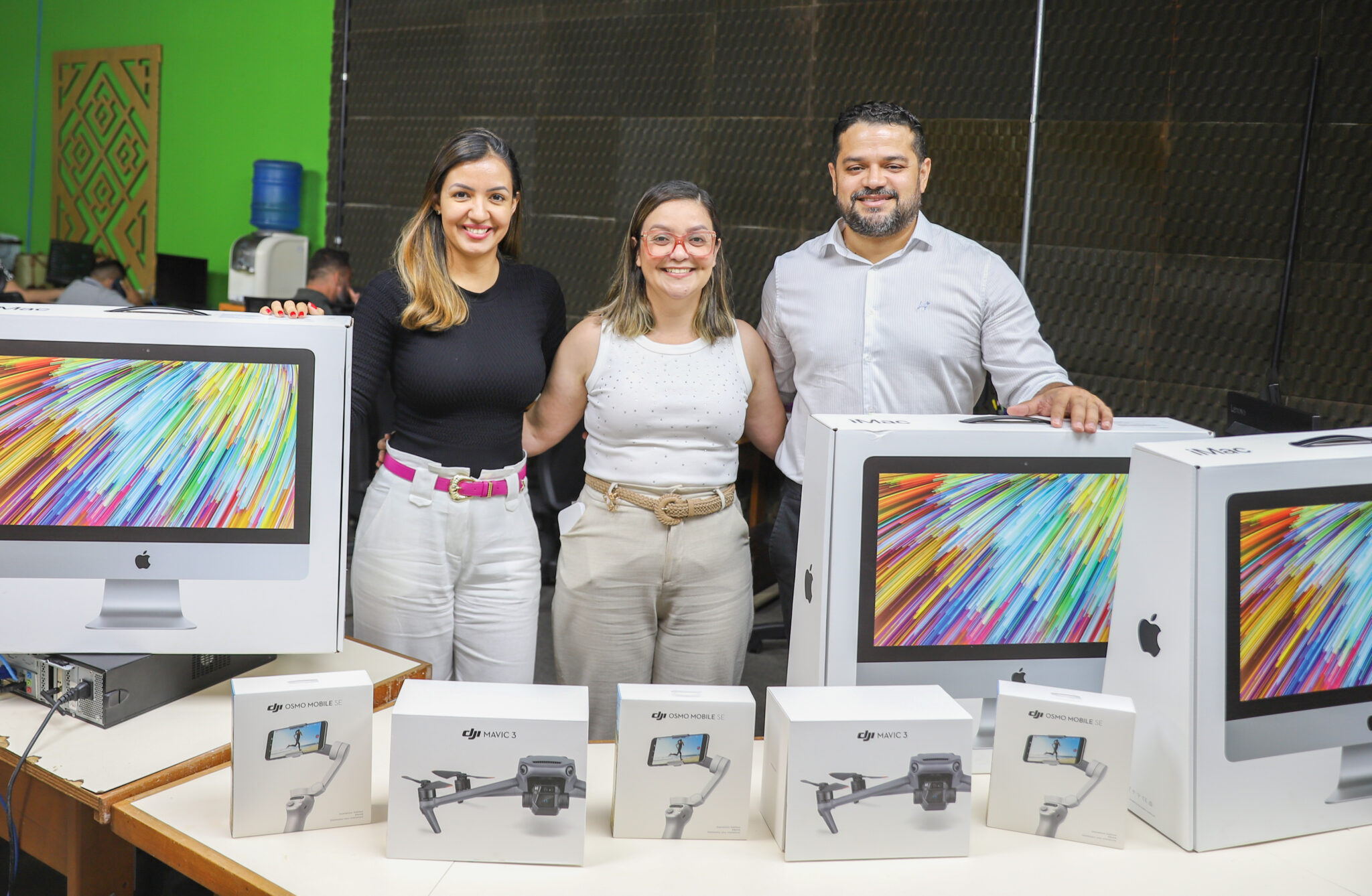 Com apoio do Programa REM, Secretaria de Comunicação adquire equipamentos para suporte jornalístico