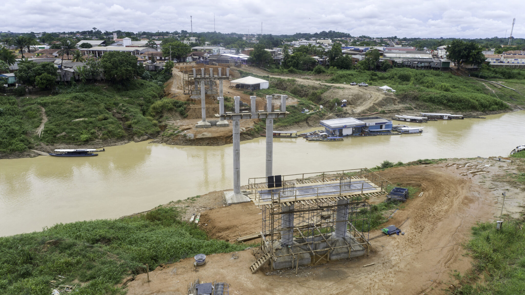 Governo avança na construção da nova ponte de Sena Madureira