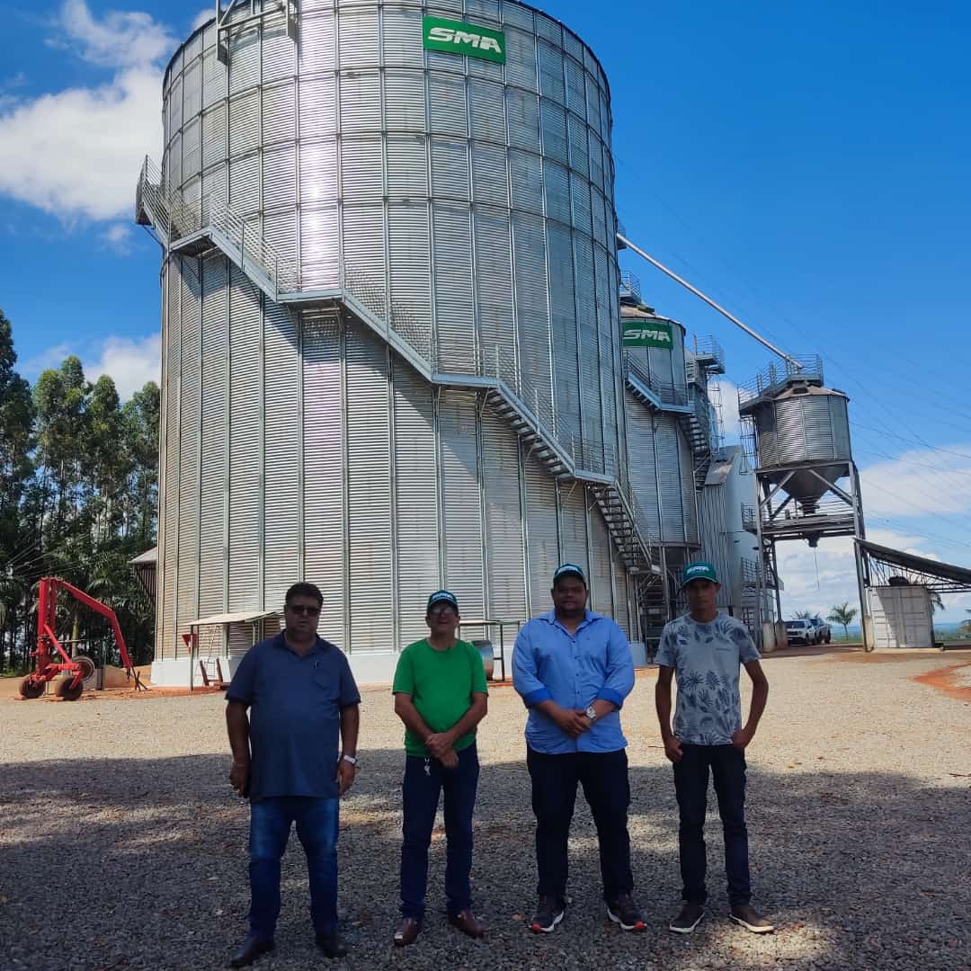 Servidores da Cageacre visitam indústria de Silos SMA em Maringá para fortalecer o setor de armazenagem de grãos no Acre