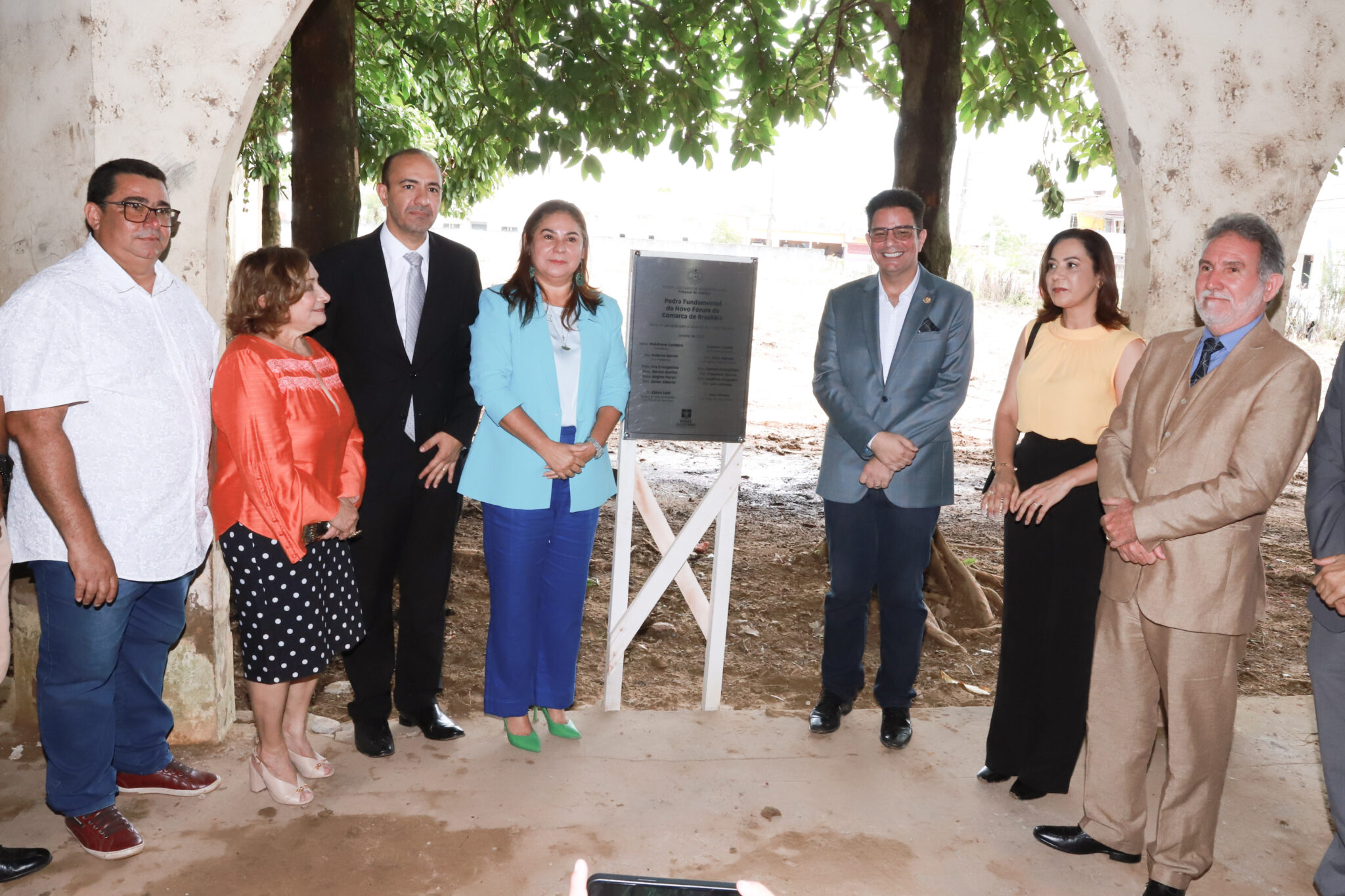 Estado realiza o lançamento da pedra fundamental do novo fórum de Brasileia