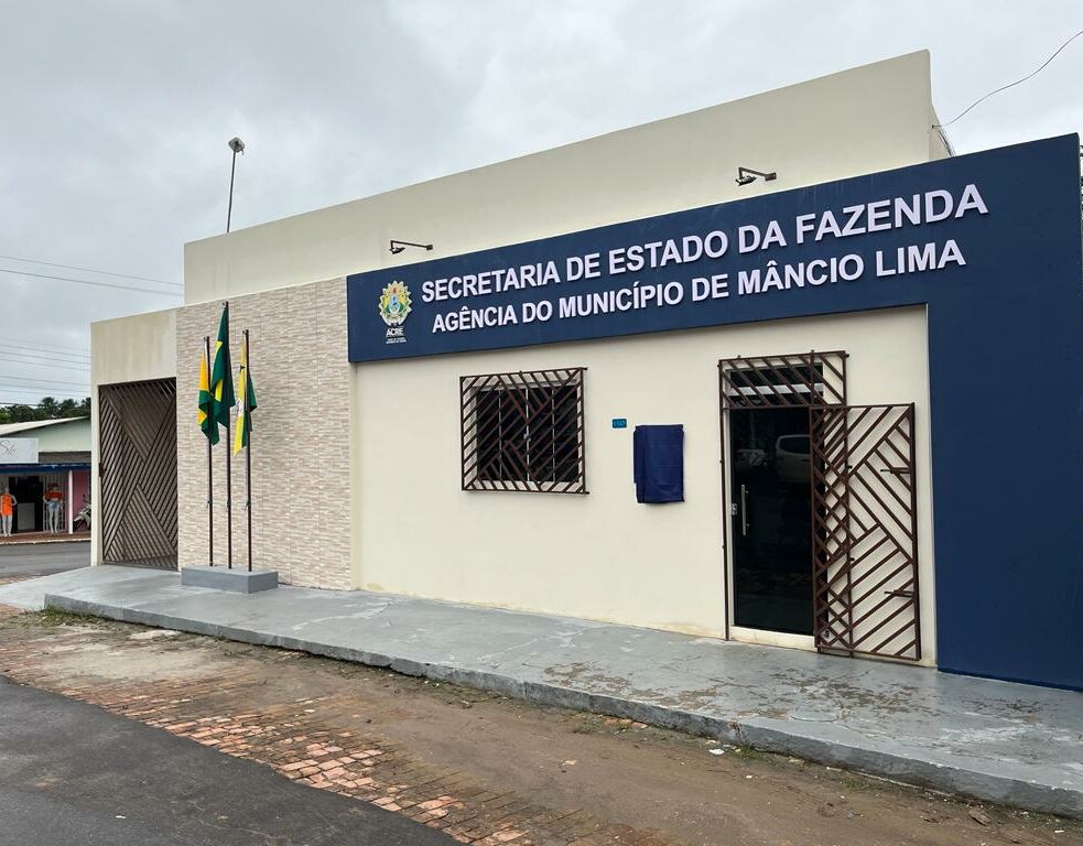 Estado entrega novas instalações de agência da Sefaz em Mâncio Lima