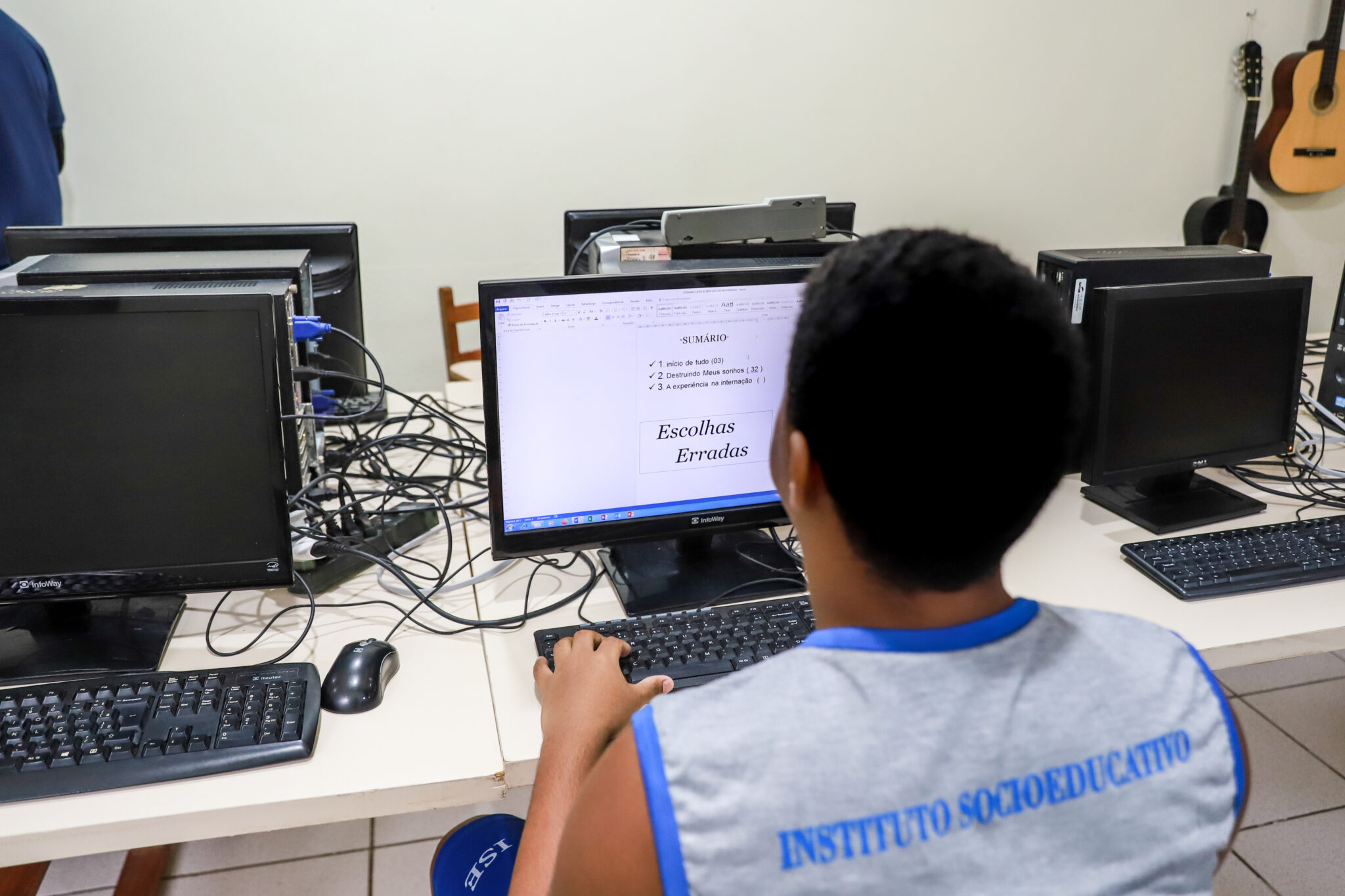 Instituto Socioeducativo do Acre incentiva desenvolvimento de talentos de jovens internos