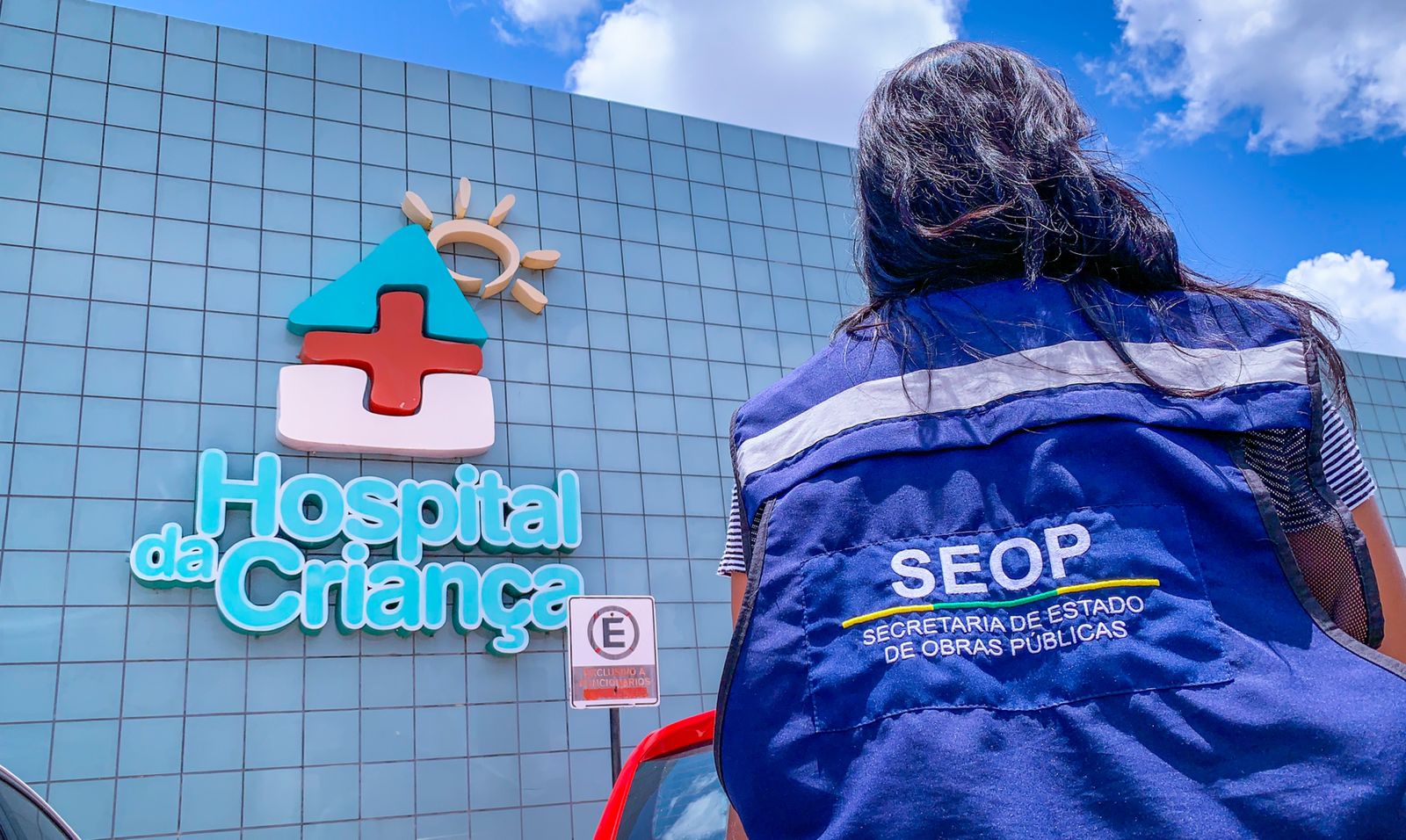Governo vistoria obras do Hospital da Criança para assegurar celeridade nos serviços