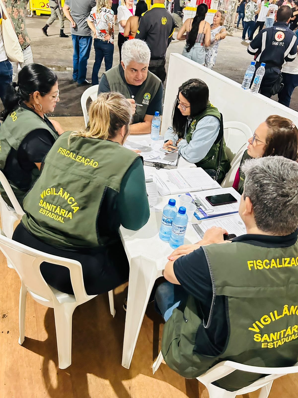 Vigilância sanitária realiza ações de fiscalização e orientação durante o Carnaval da Família