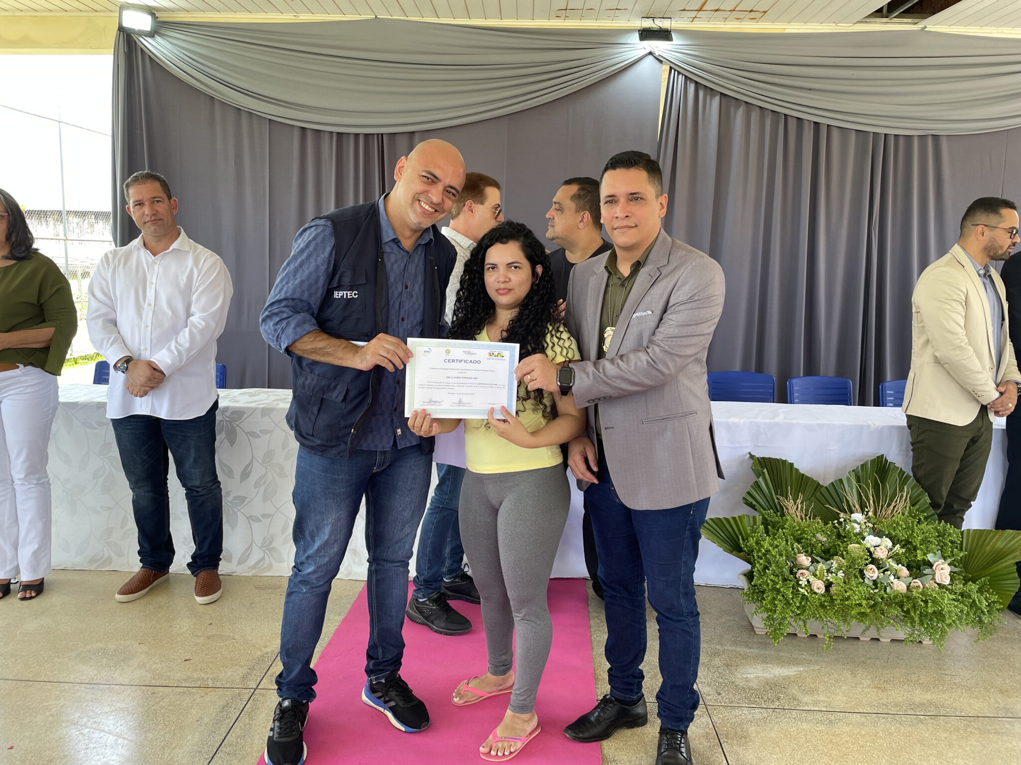 Ieptec certifica 32 reeducandas do sistema prisional da capital em cursos de corte e costura, manicure e pedicure