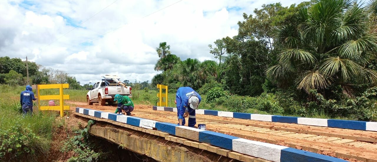 Deracre conclui três pontes em parceria com a Comunidade do Ramal União, em Rio Branco