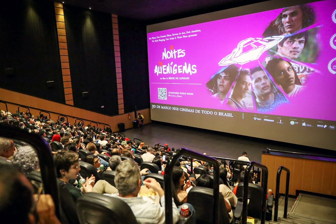 Com apoio do governo do Estado, filme acreano Noites Alienígenas tem pré-estreia em Rio Branco