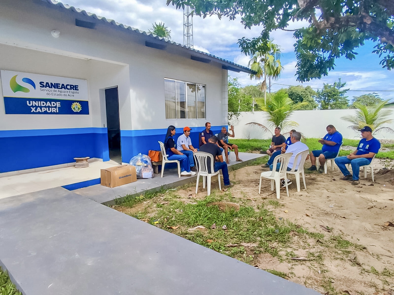 Saneacre realiza ações alusivas ao Abril Verde, mês de conscientização sobre saúde e segurança no trabalho