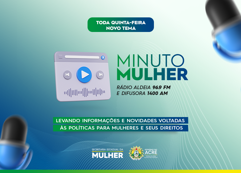 Novo programa de rádio traz temas relevantes sobre direitos das mulheres no Acre