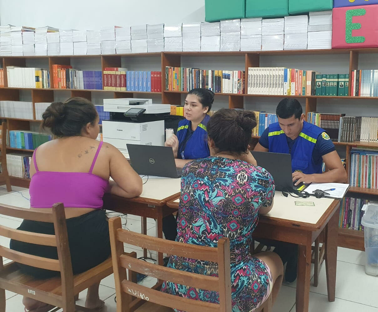 OCA Móvel percorre abrigos de Rio Branco para auxiliar cidadãos atingidos pela alagação