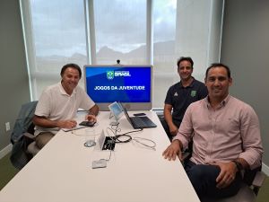 Esporte do Acre se reúne com direção do Comitê Olímpico Brasileiro para tratar de parcerias