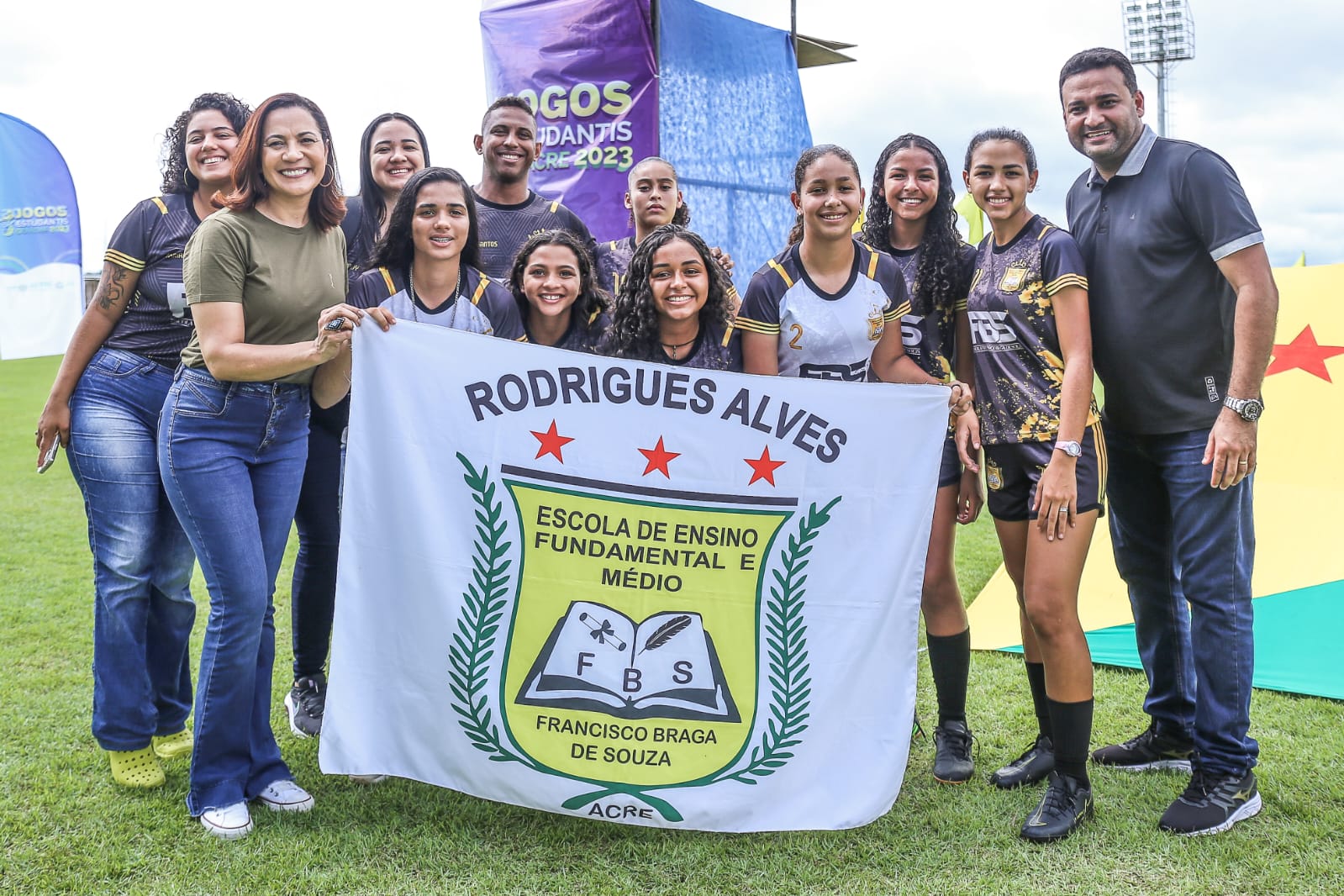 Governo inicia Jogos Estudantis 2023 no estádio Arena do Juruá