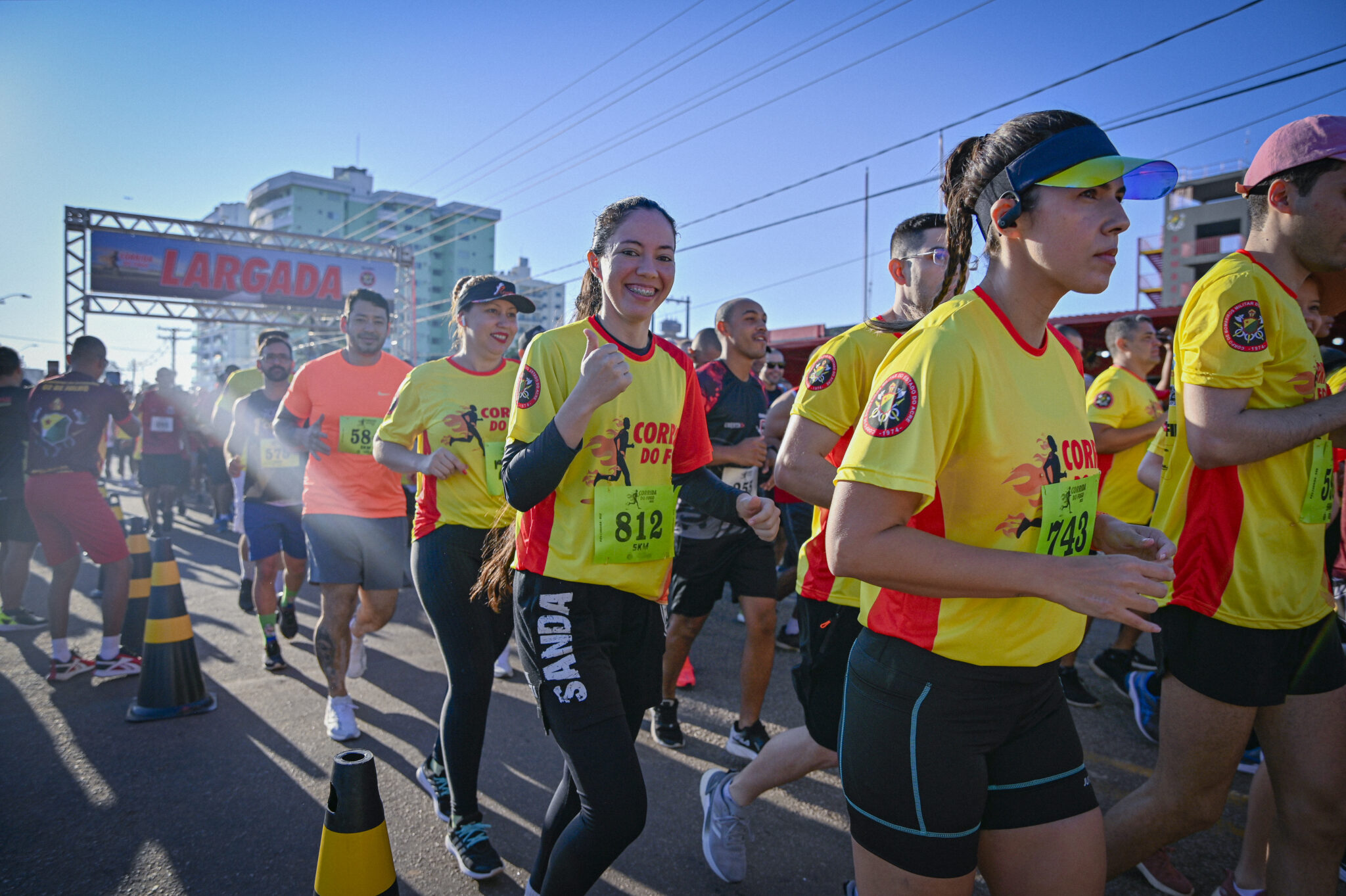 Corrida do Fogo marca o Dia Nacional do Bombeiro no Acre