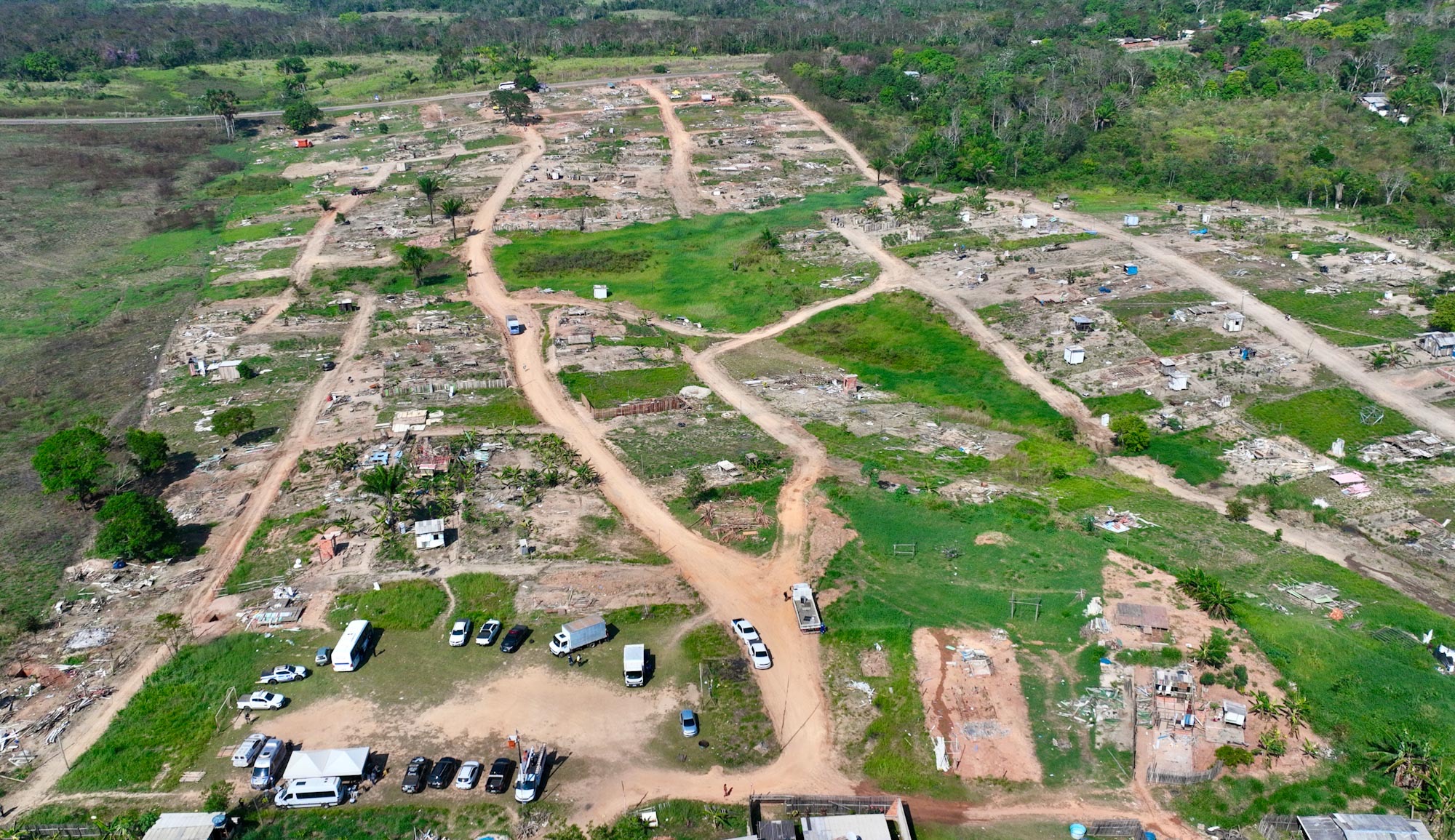 Reintegração da ocupação no Bairro Irineu Serra entra em fase de conclusão