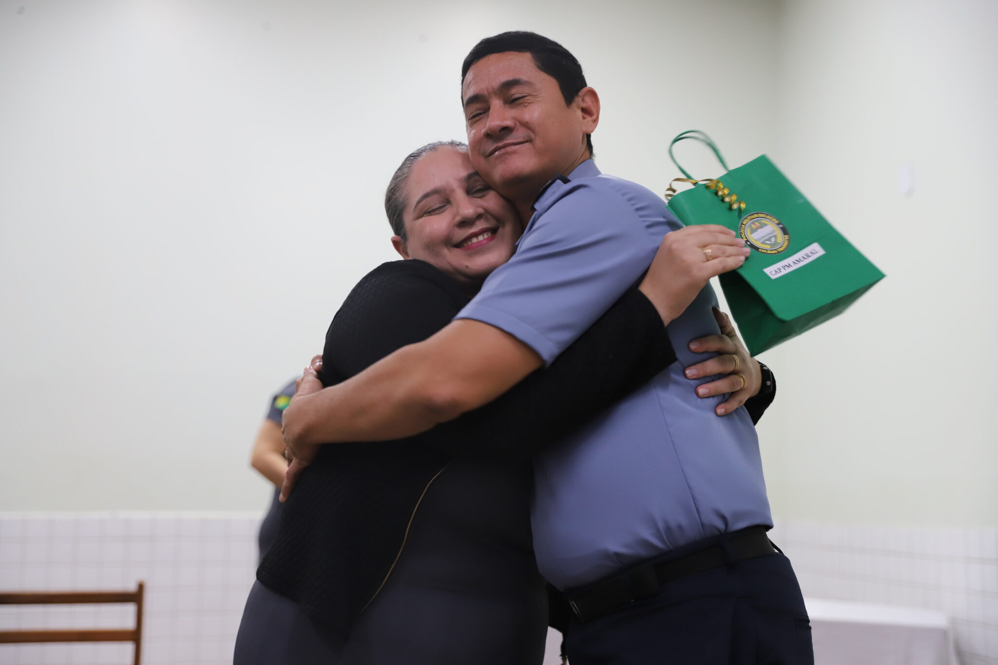 Colégio Militar Tiradentes presta homenagem a policiais militares da unidade no Dia do Soldado