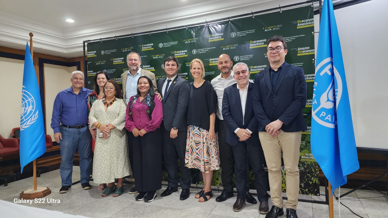 Em Belém, Comitiva do Acre busca cooperação técnica com a ONU para fortalecer produção familiar de baixo carbono