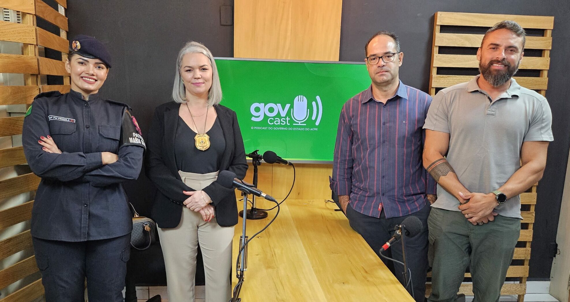 No Govcast, Patrulha Maria da Penha e prevenção da violência doméstica são destaque