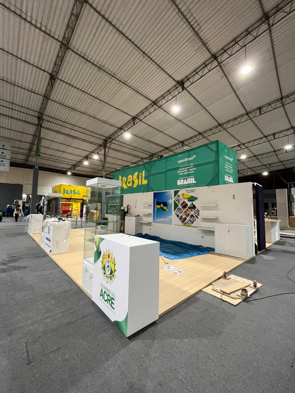 Estande do Acre na Expoalimentaria promoverá produtos de exportação para o comércio exterior