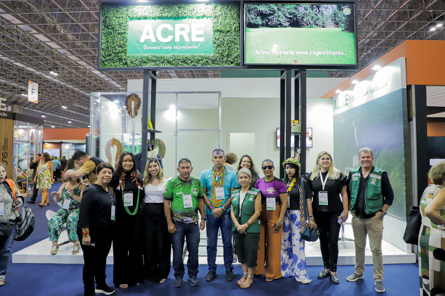 No Rio de Janeiro, comitiva acreana estreia na maior feira de turismo da América Latina