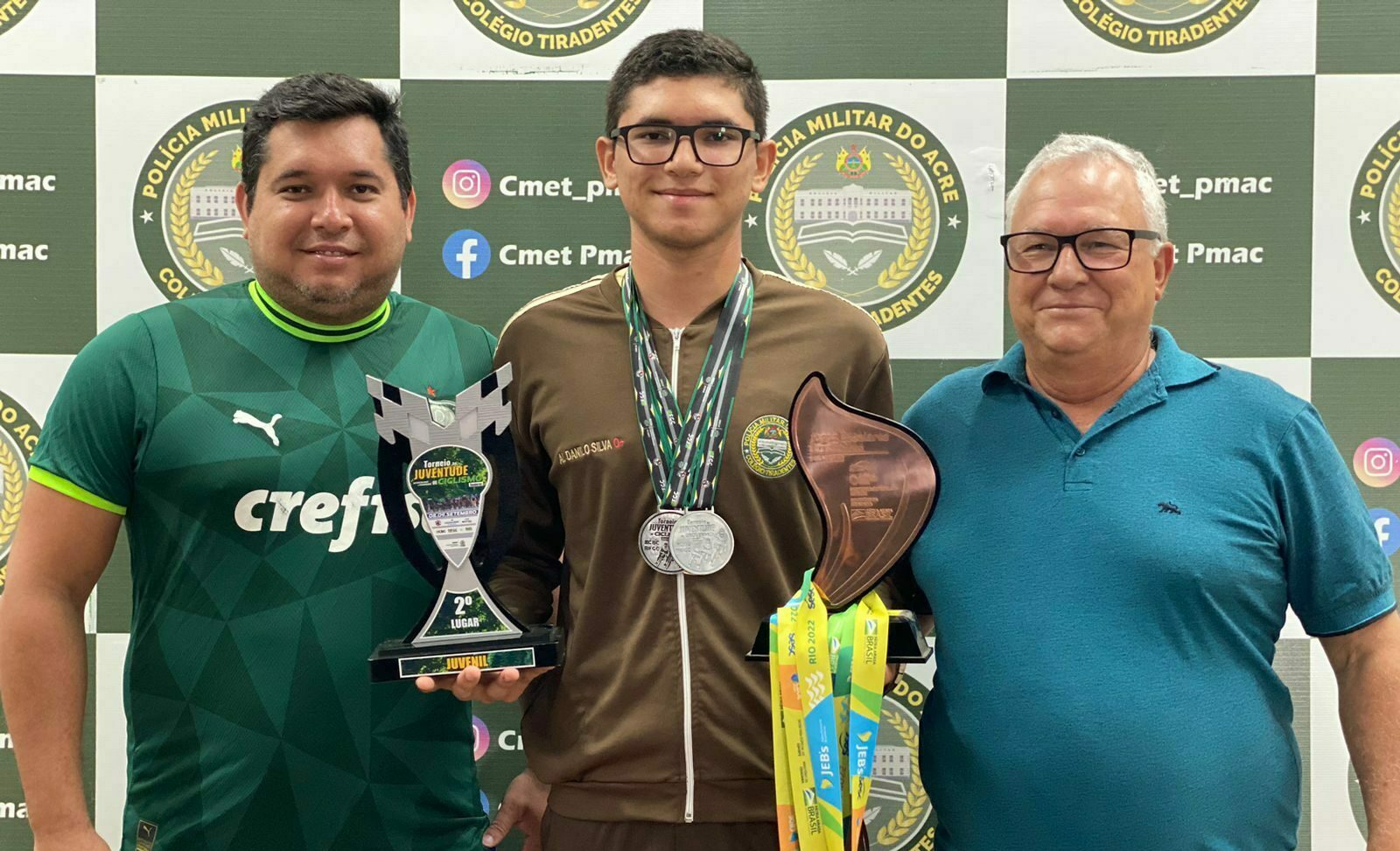 Alunos do Colégio Militar Tiradentes conquistam medalhas em competições esportivas nacionais