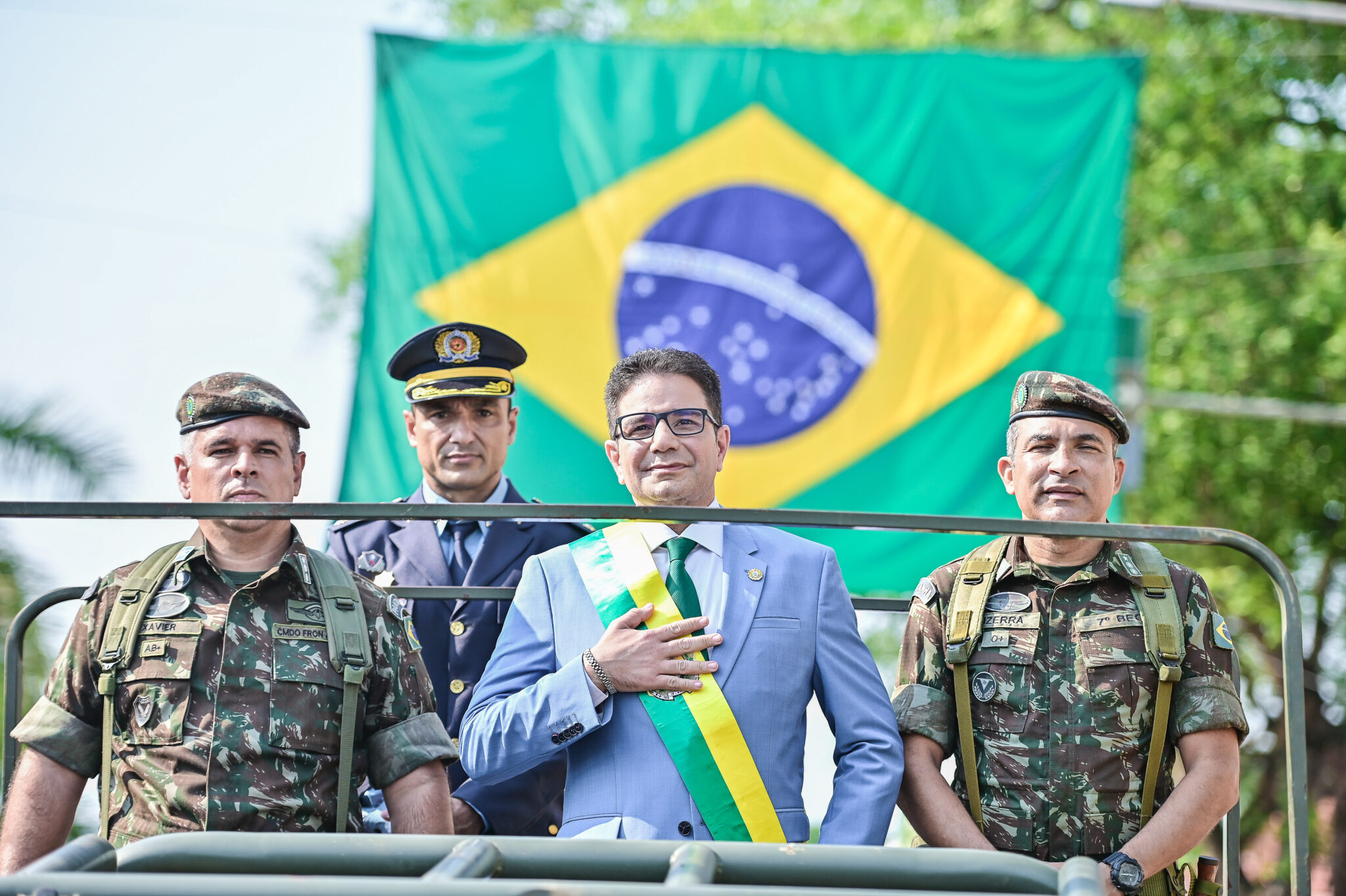 Acre celebra democracia em desfile de comemoração aos 201 anos da Independência do Brasil 