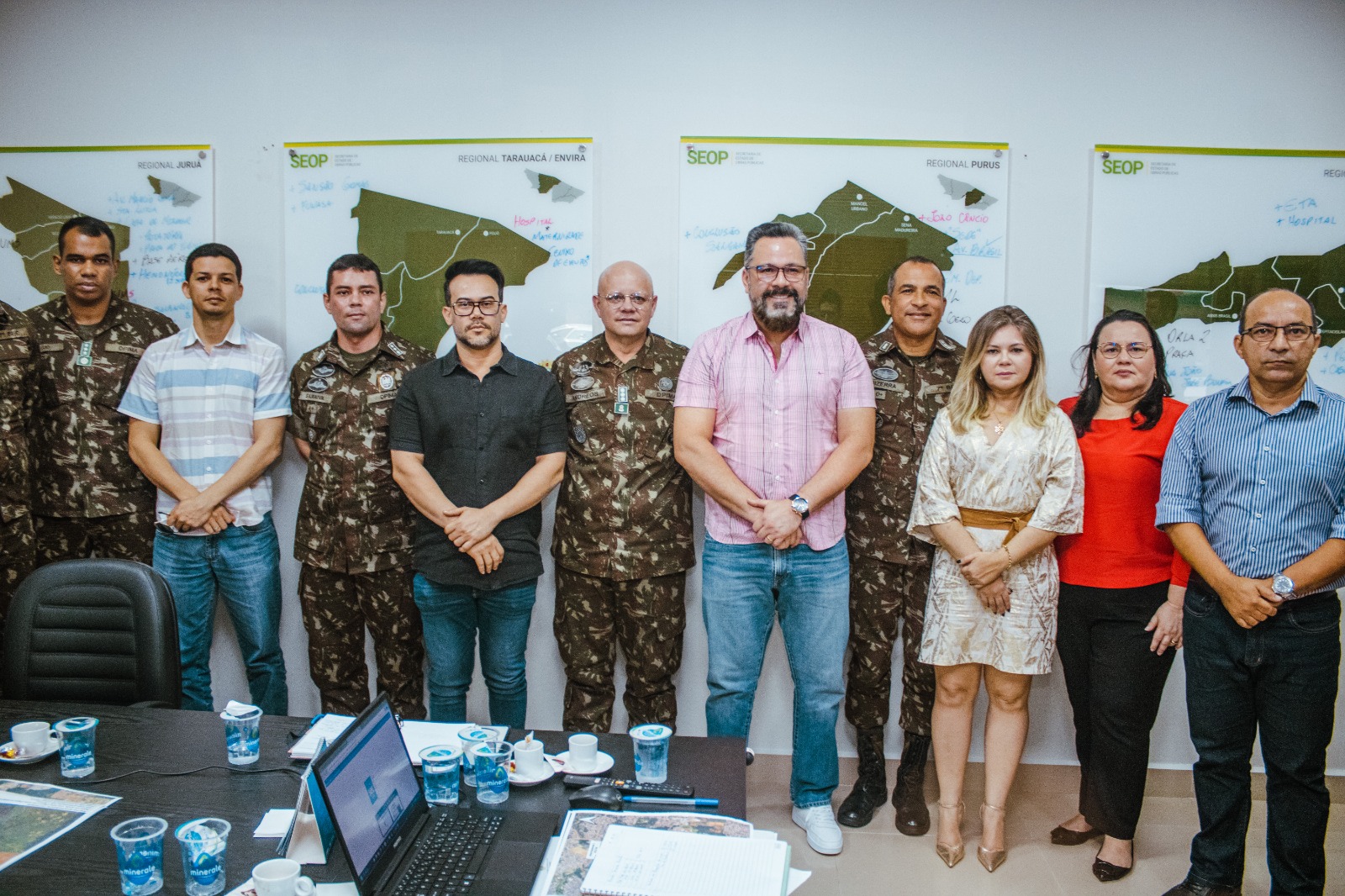 Estado recebe Exército Brasileiro para tratativas sobre a construção do Parque da Cidade de Rio Branco