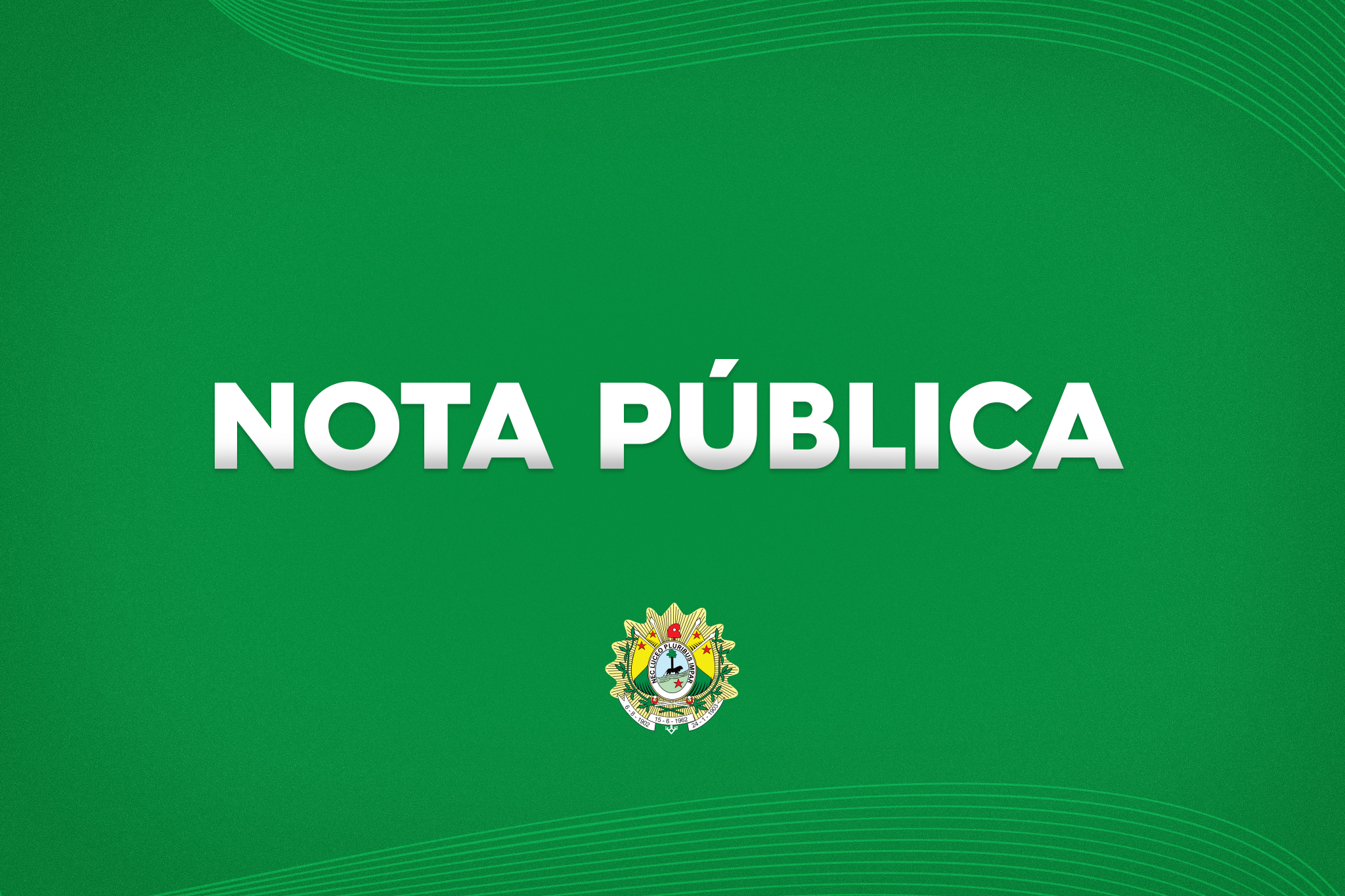 Nota pública sobre adiamento do concurso da Sesacre