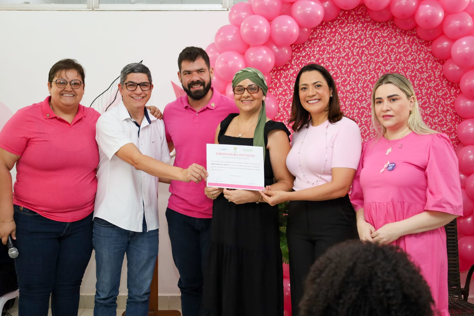 Cecon encerra programação do Outubro Rosa com recorde de atendimentos e homenagens a servidores