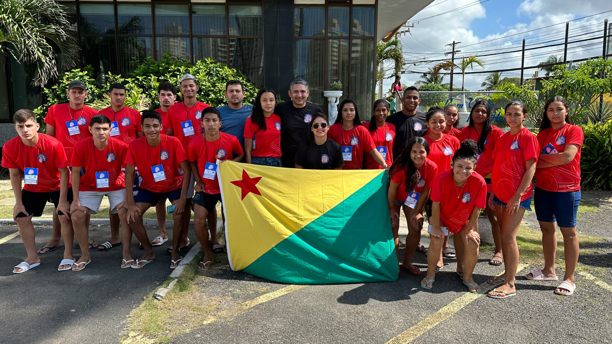 Delegação acreana participa do Campeonato Brasileiro de Futsal Escolar